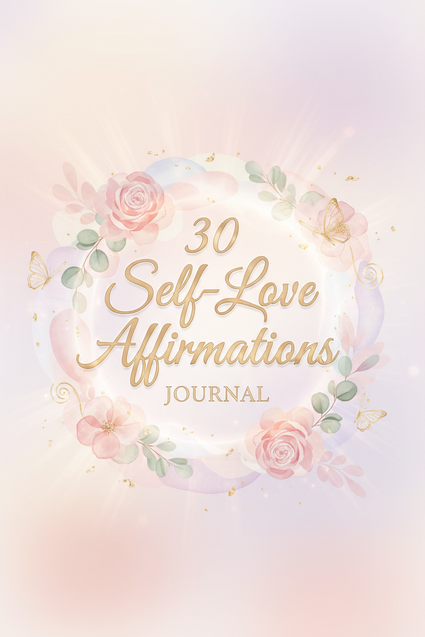 Self-Love Affirmation Cards – Printable Set