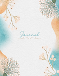 Cream and Blue Gratitude Journal
