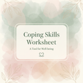 Coping Skills Worksheet